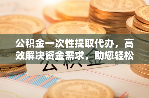 专属公积金一次性提取代办，高效解决资金需求，助您轻松应对生活难题